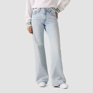 Levi's -  Women's Middy Loose Bootcut Jeans - Abraide Abraided Art